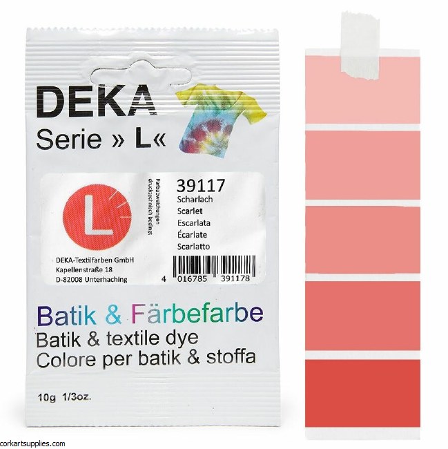 Batik Dye 10gm 39117 Scarlet