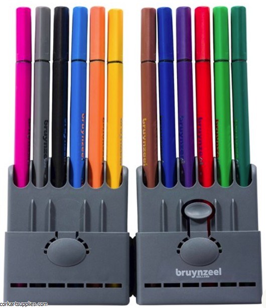 Bruynzeel Fineliner 0.4mm 12pk Bruynzeel Fineliner 0.4mm 12pk