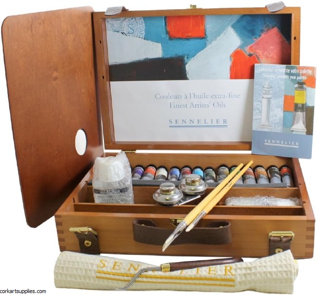 Sennelier Oil Wooden 12x40ml