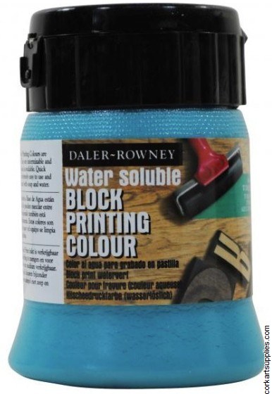 Block Printing Ink 250ml Daler Tuquoise Block Printing Ink 250ml Daler Tuquoise