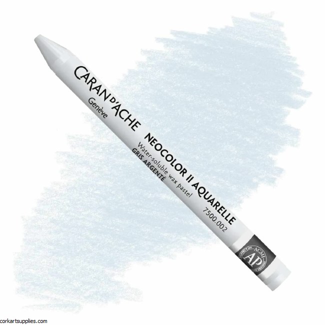 Neocolor II 002 Silver Grey