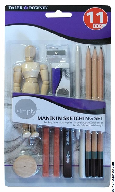 Simply Manikin Sketching Set^