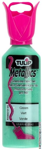 Tulip 3D Metallic Green^ Tulip 3D Metallic Green^