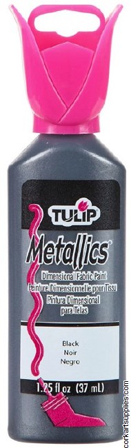 Tulip 3D Metallic Black