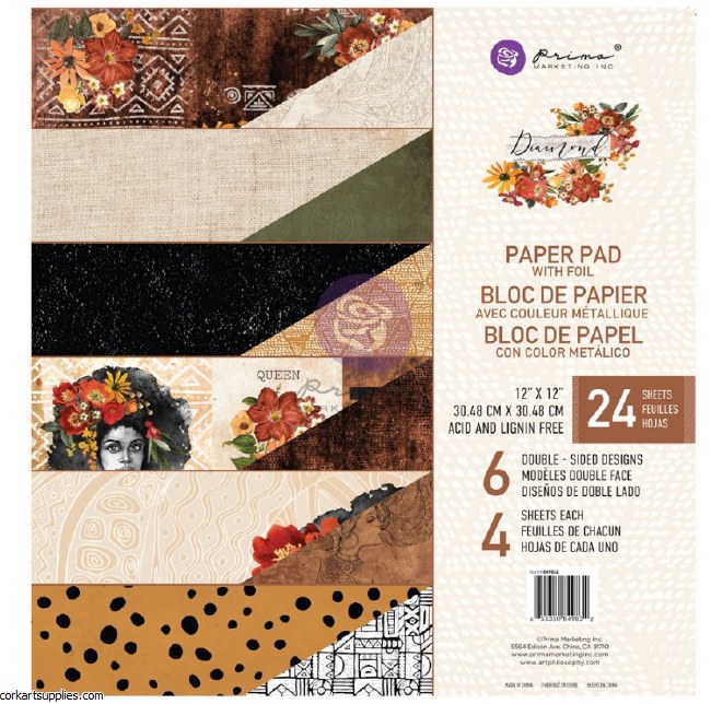 Paper Pk 12x12 Prima Diamond Paper Pk 12x12 Prima Diamond