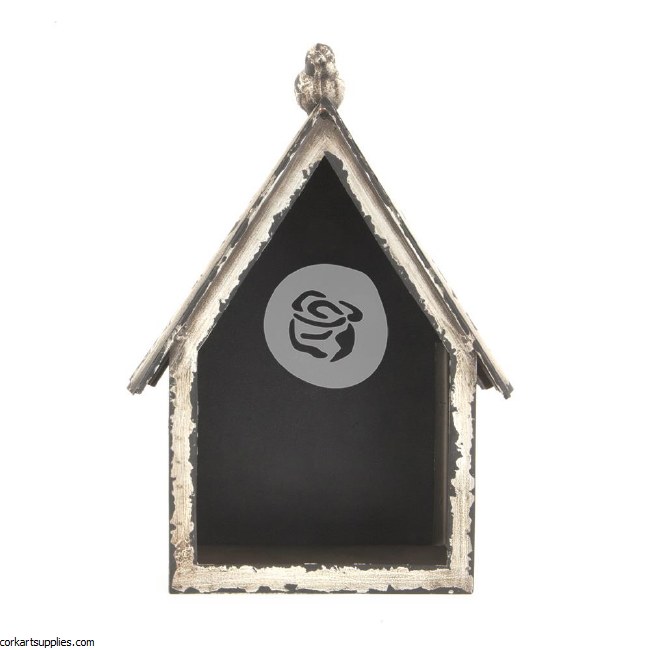 Altered Metal Frame 3.5X7X9.75 Bird House Altered Metal Frame 3.5X7X9.75 Bird House