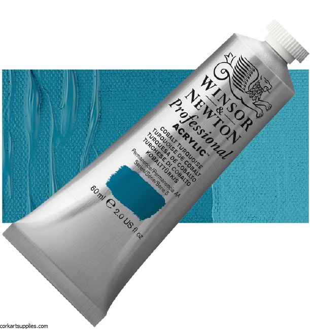 Cobalt Turquoise 60ml Artists' Acrylic Winsor & Newton