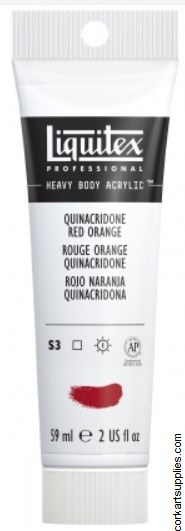 Liquitex 59ml Acra Red Orange Series 3 Liquitex 59ml Acra Red Orange Series 3