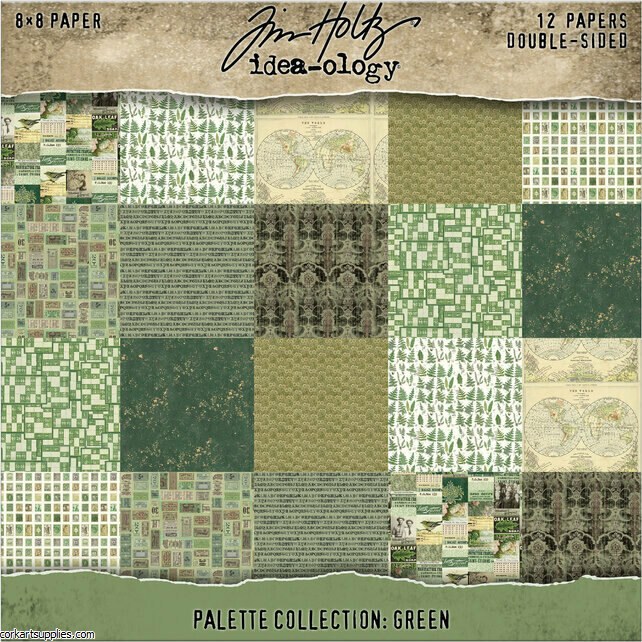 Idea Ology Palette Collection 8x8 Inch Green