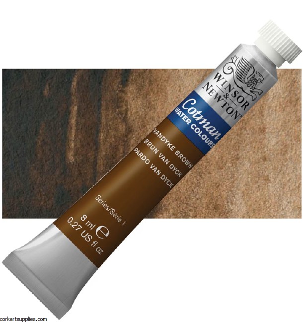 Cotman Watercolour 8ml Vandyke Brown