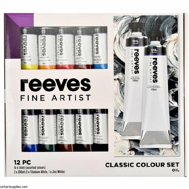 Reeves Fine Artists Oil 10pk