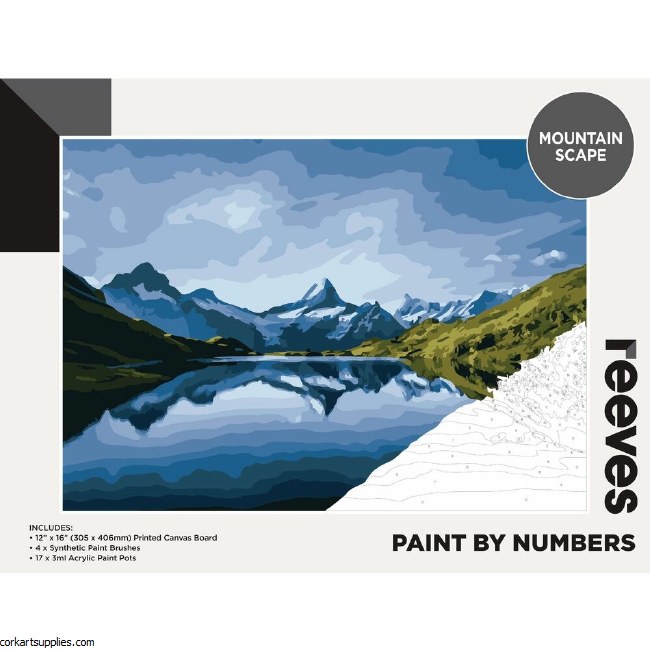 Paint By Numbers Mountains*