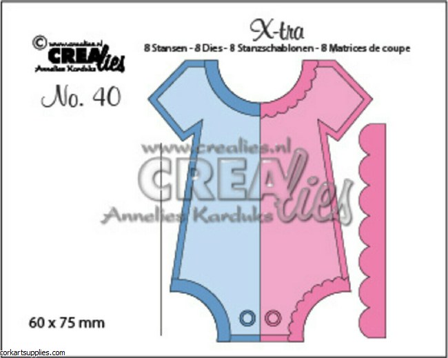 X-tra Dies No. 40 Onesie (Medi