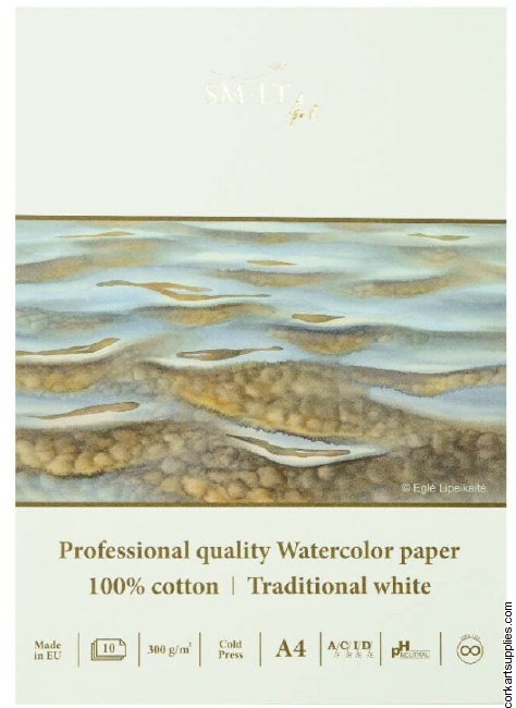 SM-LT Professional 100% Cotton Watercolour A4 10 Sheet