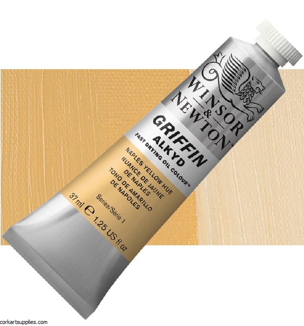 Griffin Alkyd Fast Drying Oil 37ml Naples Yellow