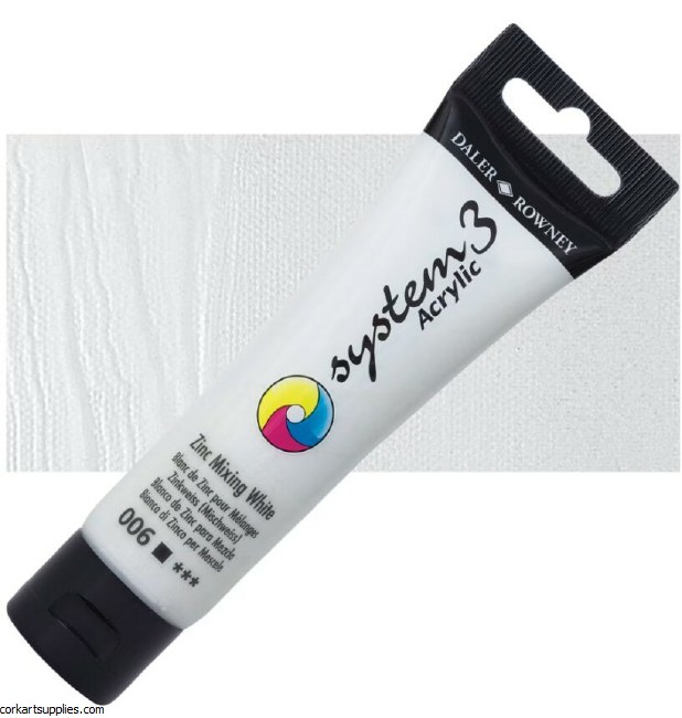 System 3 59ml Zinc Mixing White