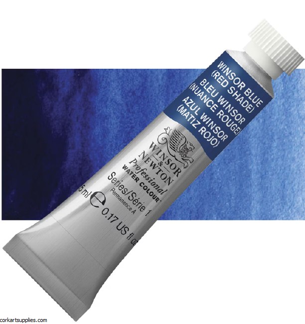 Artists Watercolour 5ml Winsor Blue (Red Shade)