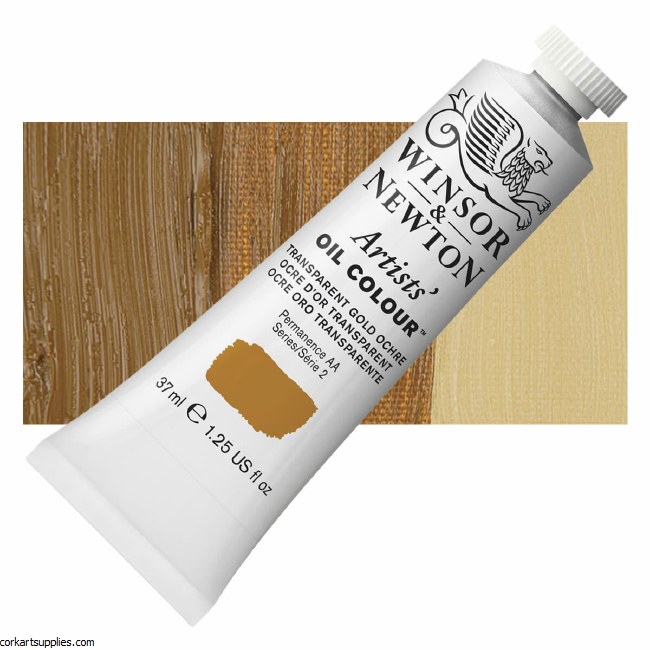 Winsor & Newton Artists Oil 37ml Transparent Gold Ochre