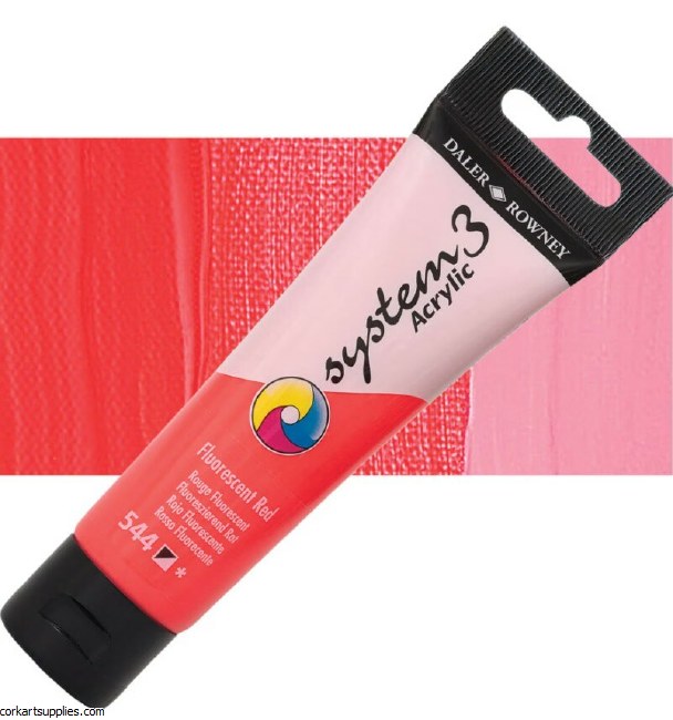 System 3 59ml Fluorescent Red