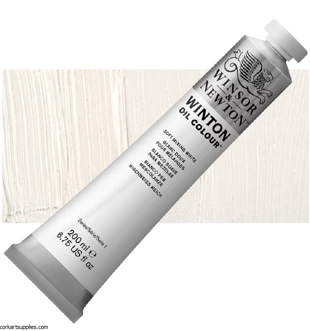 Winton Oil Colour 200ml Soft Mixing White