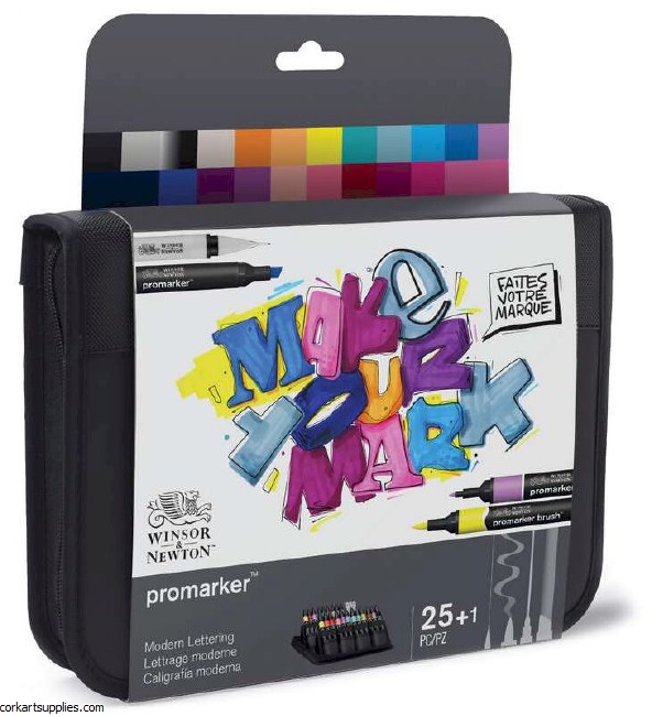 ProMarker Set 24pk Lettering