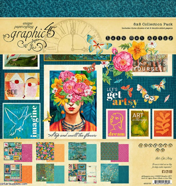 Let's Get Artsy 8x8 Inch Colle