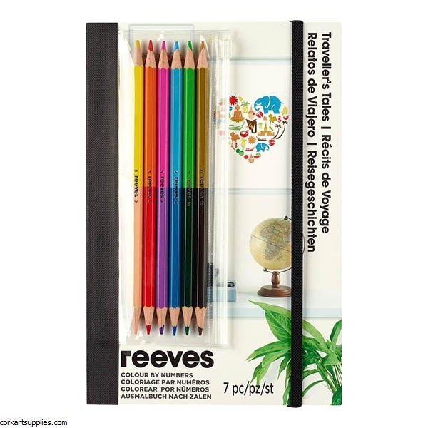 Reeves A5 Set Travel Icons Reeves A5 Set Travel Icons