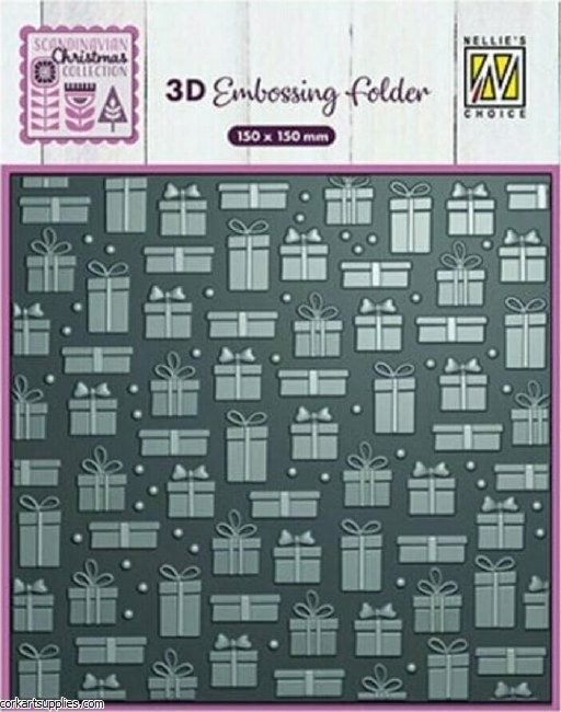 3D Embossing Folder Presents