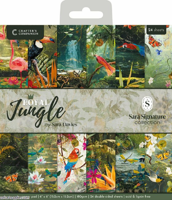 Royal Jungle 6x6 Inch Paper Pad