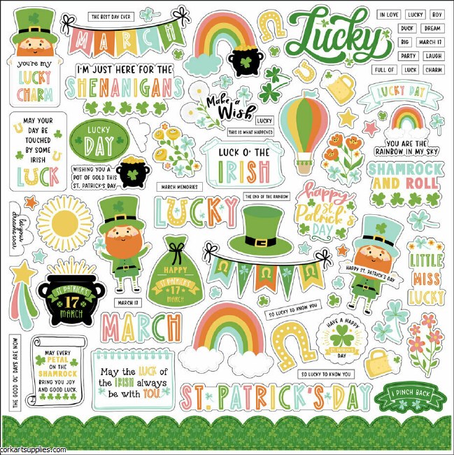 Stickers Happy St. Patrick's