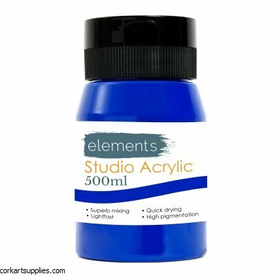Elements Acrylic 500ml Ultramarine