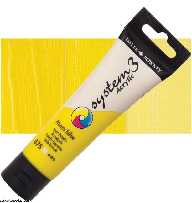 System 3 59ml Process Yellow