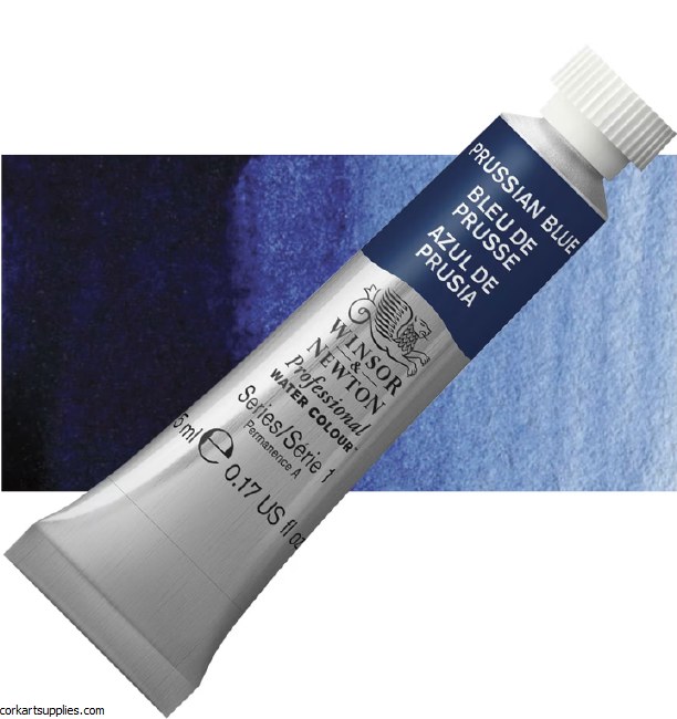 Artists Watercolour 5ml Prussian Blue