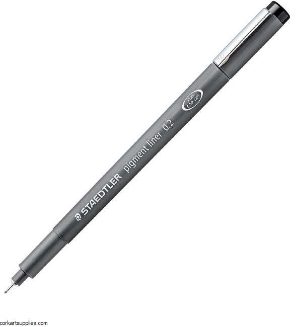 Staedtler Pigment Liner 0.2mm Black