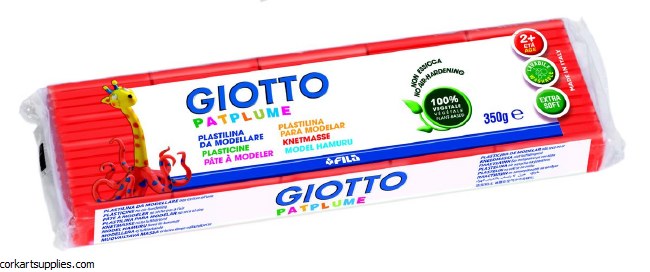 Giotto Clay 350gm Red