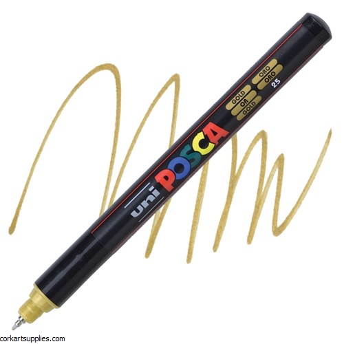 Posca ExFine 0.7mm Gold