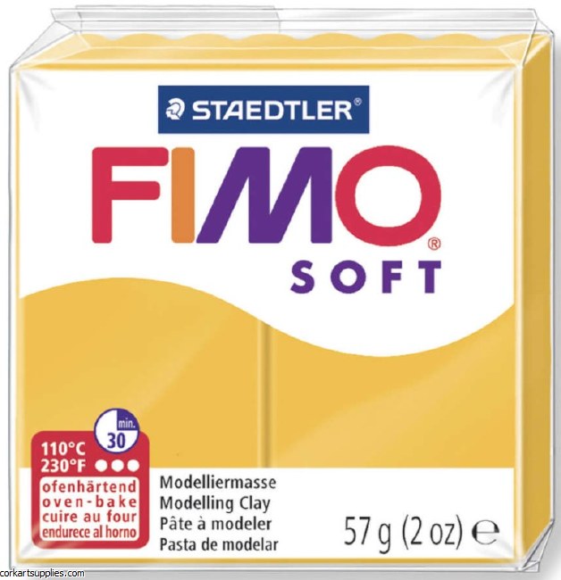 FIMO Soft 56g 8020-16 sun yellow FIMO Soft 56g 8020-16 sun yellow