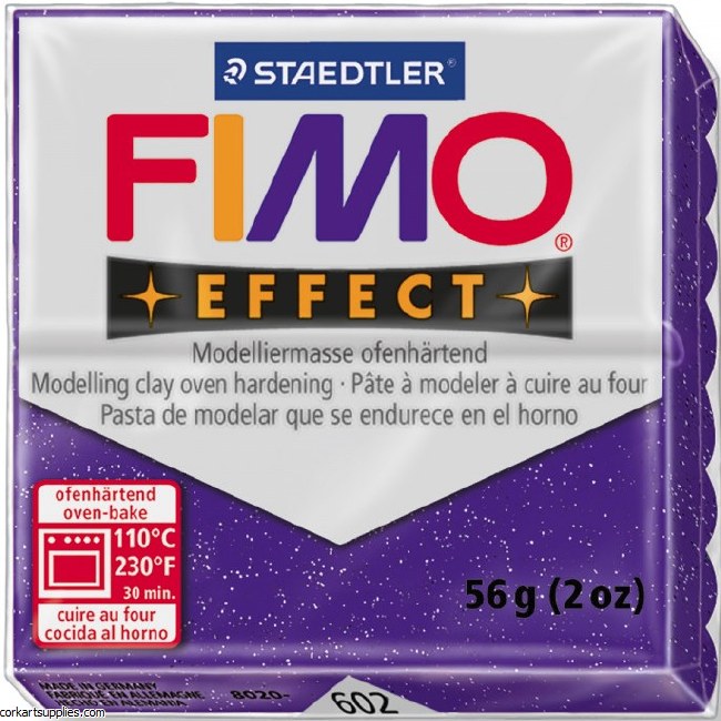 Fimo 5gm Effect Glitter Purple^