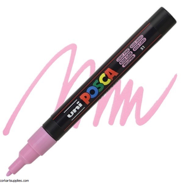 Posca PC-3M .9-1.3mm Lt Pink