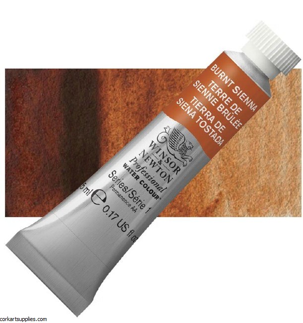 Artists Watercolour 5ml Burnt Sienna