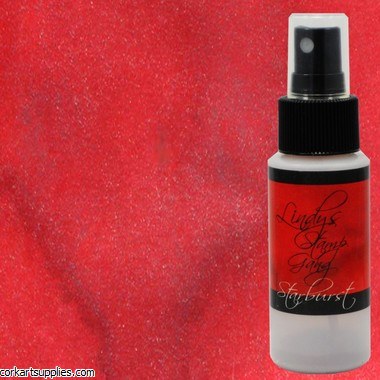 Lindy's Stamp Gang Starburst Spray 2oz Bottle Rudolph's Nose Red
