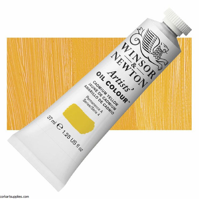Winsor & Newton Artists Oil 37ml Cadmium Yellow S.4