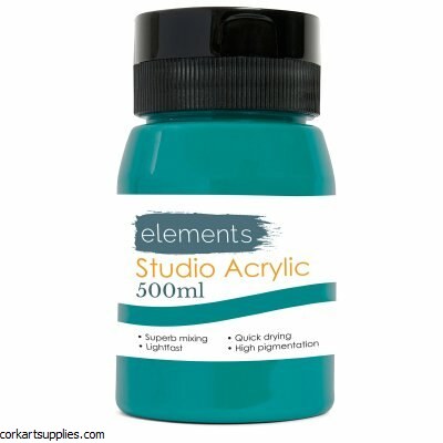 Elements Acrylic 500ml Turquoi