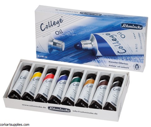 Schmincke College Oil 60ml 8pk Schmincke College Oil 60ml 8pk