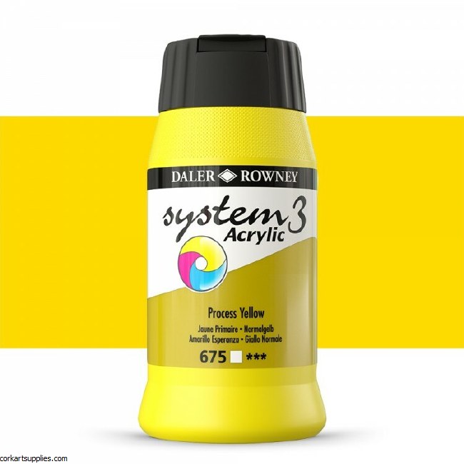 System 3 500ml Process Yellow