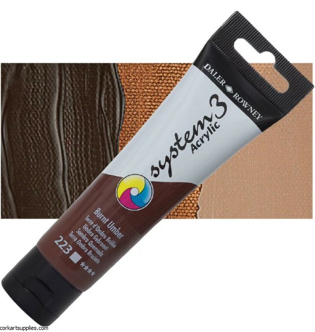 System 3 59ml Burnt Umber
