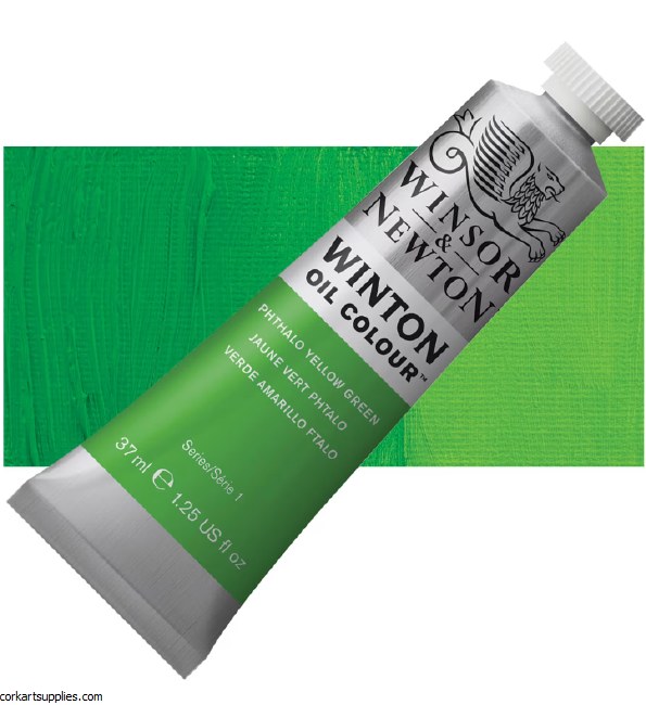 Winton Oil Colour 37ml Phthalo Yellow Green