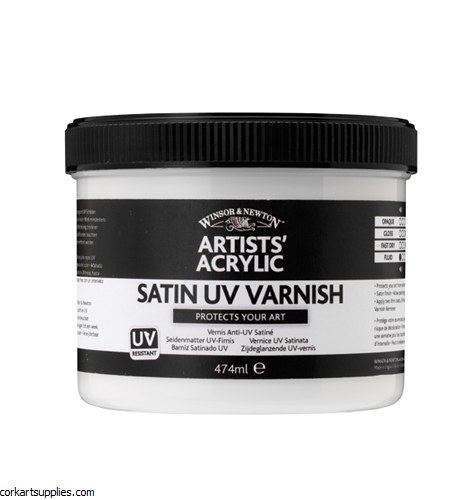W&N 474ml Acrylic Satin Varn