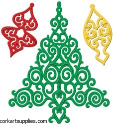 Spellbinders Shapeabilities Dies Holiday Tree