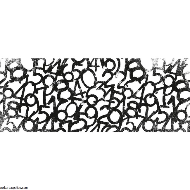 Kaisercraft Texture Clear Stamps 2X5 Numerals